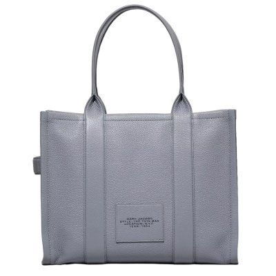 THE LEATHER LARGE TOTE BAG